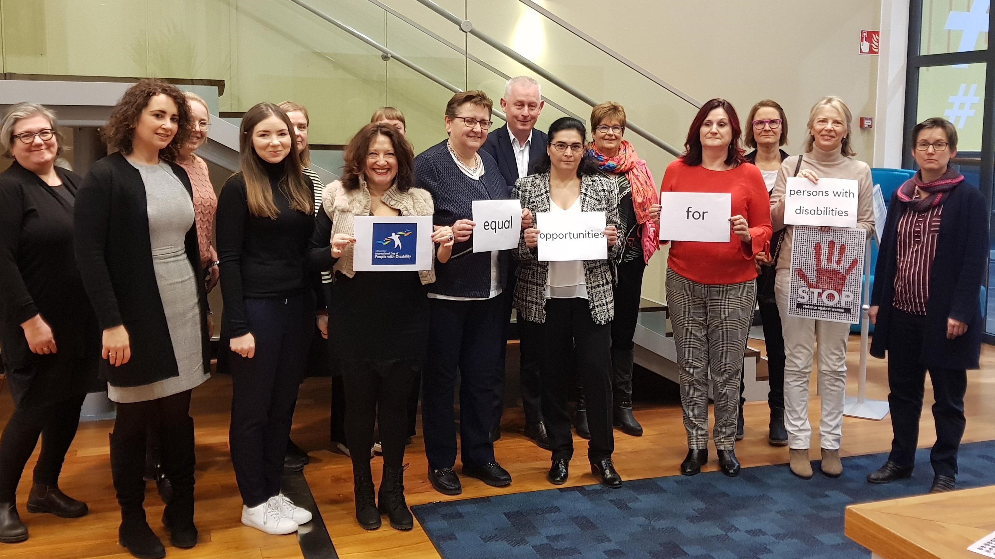 Give persons with disabilities a voice in our industries!